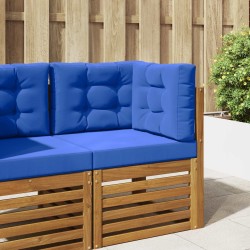 Coussin de canapé d'extérieur 3 pcs Turquoise Polyester 531029531029