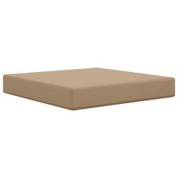 Coussin de canapé d'extérieur 3 pcs Taupe Polyester 531030531030
