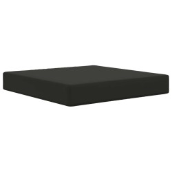Coussin de canapé d'extérieur 2 pcs Noir Polyester 531033531033