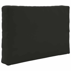 Coussin de canapé d'extérieur 2 pcs Noir Polyester 531033531033