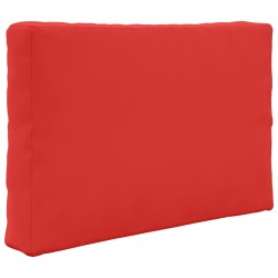 Coussin de canapé d'extérieur 2 pcs Rouge Polyester 531035531035