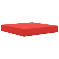 Coussin de canapé d'extérieur 2 pcs Rouge Polyester 531036531036