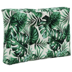 Coussin de canapé d'extérieur 3 pcs Motif feuille Polyester 531037531037
