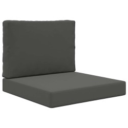 Coussin de canapé d'extérieur 2 pcs Anthracite Polyester 531039531039