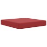 Coussin de canapé d'extérieur 3 pcs Bordeaux Polyester 531040531040
