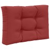 Coussin de canapé d'extérieur 3 pcs Bordeaux Polyester 531040531040
