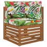 Coussin de canapé d'extérieur 3 pcs coloré Polyester 531041531041