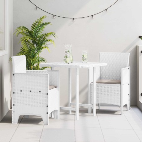 Chaise de jardin 2 pcs Blanc 53 x 49 x 85 cm Polypropylène 531047531047