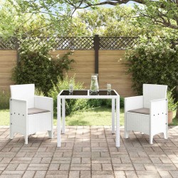 Chaise de jardin 2 pcs Blanc 53 x 49 x 85 cm Polypropylène 531047531047