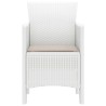 Chaise de jardin 2 pcs Blanc 53 x 49 x 85 cm Polypropylène 531047531047