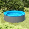 Piscine à éclaboussures 350x90 cm Gris 531053531053