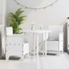 Chaise de jardin 2 pcs Blanc 53 x 49 x 85 cm Polypropylène 531055531055