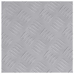 Nez de marche Carré 2 pcs Argenté 30 x 30 cm Aluminium 531069531069