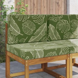 Coussin de canapé d'extérieur 2 pcs Modèle feuille Polyester 531071531071