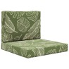 Coussin de canapé d'extérieur 2 pcs Modèle feuille Polyester 531071531071