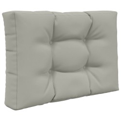 Coussin de canapé d'extérieur 2 pcs Gris Polyester 531072531072