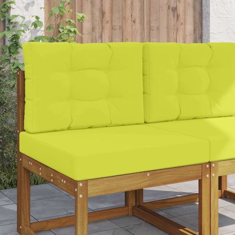 Coussin de canapé d'extérieur 2 pcs Vert Polyester 531073531073