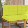 Coussin de canapé d'extérieur 2 pcs Vert Polyester 531073531073