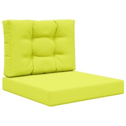 Coussin de canapé d'extérieur 2 pcs Vert Polyester 531073531073