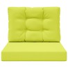 Coussin de canapé d'extérieur 2 pcs Vert Polyester 531073531073