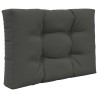 Coussin de canapé d'extérieur 2 pcs Anthracite Polyester 531076531076