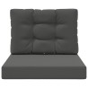 Coussin de canapé d'extérieur 2 pcs Anthracite Polyester 531076531076