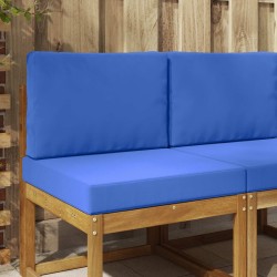 Coussin de canapé d'extérieur 2 pcs Turquoise Polyester 531077531077