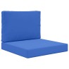 Coussin de canapé d'extérieur 2 pcs Turquoise Polyester 531077531077