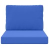 Coussin de canapé d'extérieur 2 pcs Turquoise Polyester 531077531077