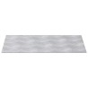 Nez de marche Rectangulaire 2 pcs Argenté 40 x 30 cm Aluminium 531078531078