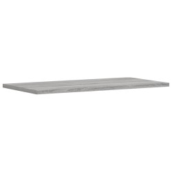 Étagères murales 4 pcs sonoma gris 60x30x1,5 cm bois ingénierie 531090531090