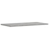 Étagères murales 4 pcs sonoma gris 60x30x1,5 cm bois ingénierie 531090531090