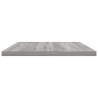 Étagères murales 4 pcs sonoma gris 60x30x1,5 cm bois ingénierie 531090531090