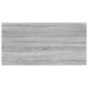 Étagères murales 4 pcs sonoma gris 60x30x1,5 cm bois ingénierie 531090531090