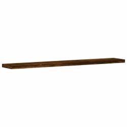 Étagères murales 4 pcs chêne fumé 60x10x1,5cm bois d'ingénierie 531091531091