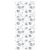 Store enrouleur de douche 90x240 cm largeur du tissu 86 cm 531094531094
