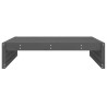 Repose-pied de jardin 120x80 cm gris bois de pin massif 531097531097