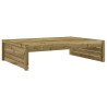 Repose-pied de jardin 120x80 cm bois de pin imprégné 531102531102