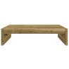 Repose-pied de jardin 120x80 cm bois de pin imprégné 531102531102