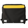 Remorque de vélo noir et jaune 30 kg fer 531106531106