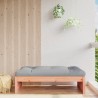 Repose-pied de jardin 120x80 cm massif de douglas 531112531112