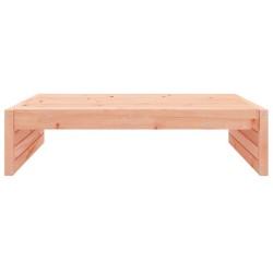 Repose-pied de jardin 120x80 cm massif de douglas 531112531112