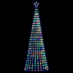 Sapin de Noël à LED 475 LED colorées 247 cm 531114531114