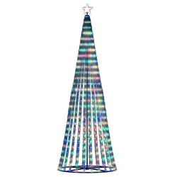 Sapin de Noël à LED 475 LED colorées 247 cm 531114531114
