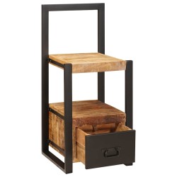 Support valet Marron 40 x 40 x 90 cm Bois de mangue massif 531117531117