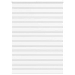 Store zèbre blanc 165x230 cm largeur du tissu 160,9cm polyester 531118531118