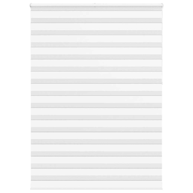 Store zèbre blanc 165x230 cm largeur du tissu 160,9cm polyester 531118531118