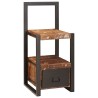 Support valet Multicolore 40 x 40 x 90 cm Bois Recyclé Solide 531126531126