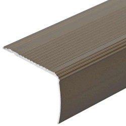 Nez de marche 10 pcs Marron 67 x 3 x 2 cm Aluminium 531127531127