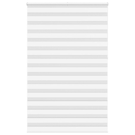 Store zèbre blanc 150x230 cm largeur du tissu 145,9cm polyester 531132531132
